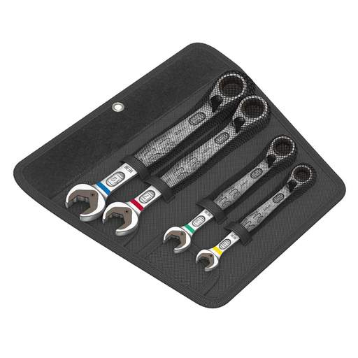 Wera 4 Piece Joker Switch Ratchet Combination Spanner Set