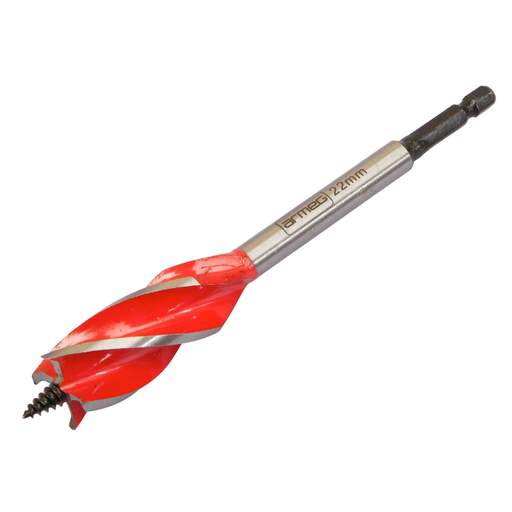 Armeg 22mm x 165mm Woodbeaver Drill Bit