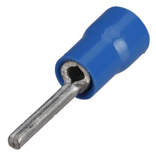 Cembre BF-P12 11.8mm Blue Pin Crimp Lugs for 2.5mm Cables (Pack of 100)