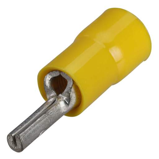 Cembre GF-P10 10.4mm Yellow Pin Crimp Lugs for 6mm Cables (Pack of 100)
