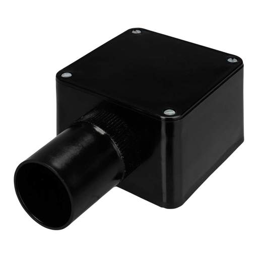 Centaur 32mm PVC Terminal Box Black (Sold in 1's)