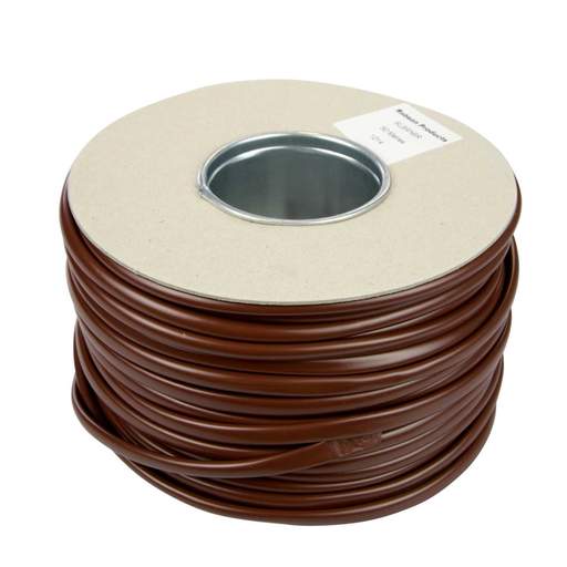 Centaur 4mm PVC Brown Live Sleeving (100m Reel)