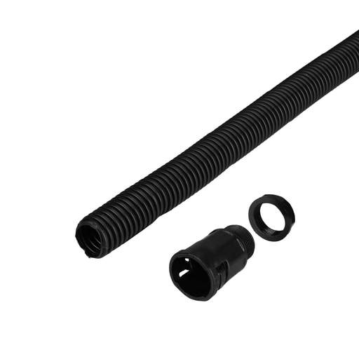 Centaur 25mm Conduit Contractor Pack Black (10m Reel and 10 Glands)