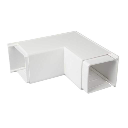 Centaur 75mm x 75mm Maxi Trunking Fabricated External Angle White (Sold in 1's)