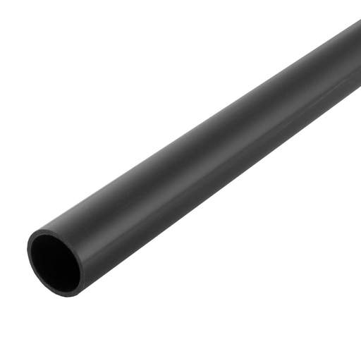 Centaur 38mm PVC Round Conduit Heavy Gauge Black (3m Length)