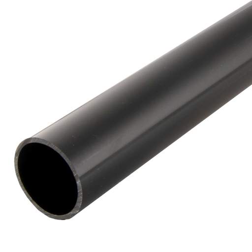 Centaur 50mm PVC Round Conduit Heavy Gauge Black (3m Length)
