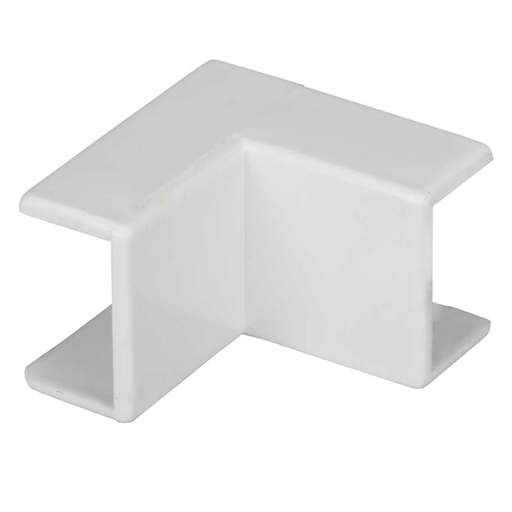 Centaur 16mm x 10mm Mini Trunking Internal Bend White (Sold in 1's)