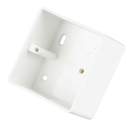 Boîte D'encastrement Arrière 1 Gang – 47 Mm, Blanche – MODE CMA085