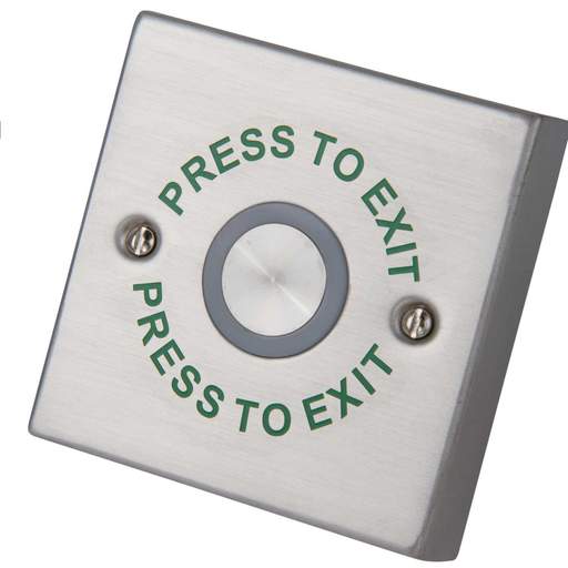 Fortessa Illuminated Exit Button with Timer Range Stainless Steel