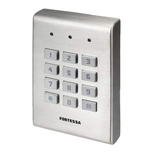 Fortessa Surface Mount Keypad Stainless Steel