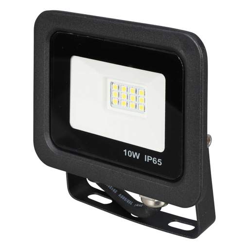 Challenger 10W LED Mini Floodlight Black 4000K
