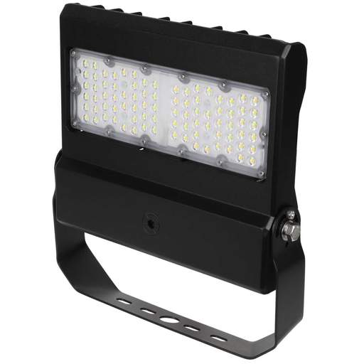 Challenger 80W LED Slimline Floodlight Black 5000K