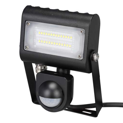 Challenger 15W LED High Lumen Slimline Floodlight with PIR 5000K