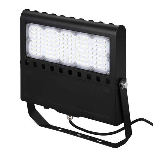 Challenger 100W LED Slimline Floodlight Black 5000K