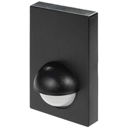 Challenger 180° Slimline Wall Mounted PIR Detector Black