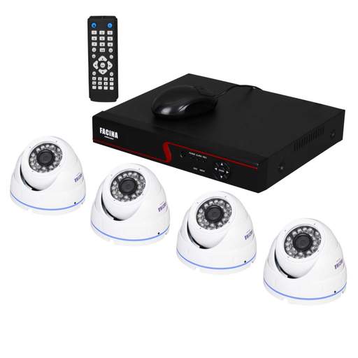 Facina 4 Channel True 1TB HD CCTV Kit