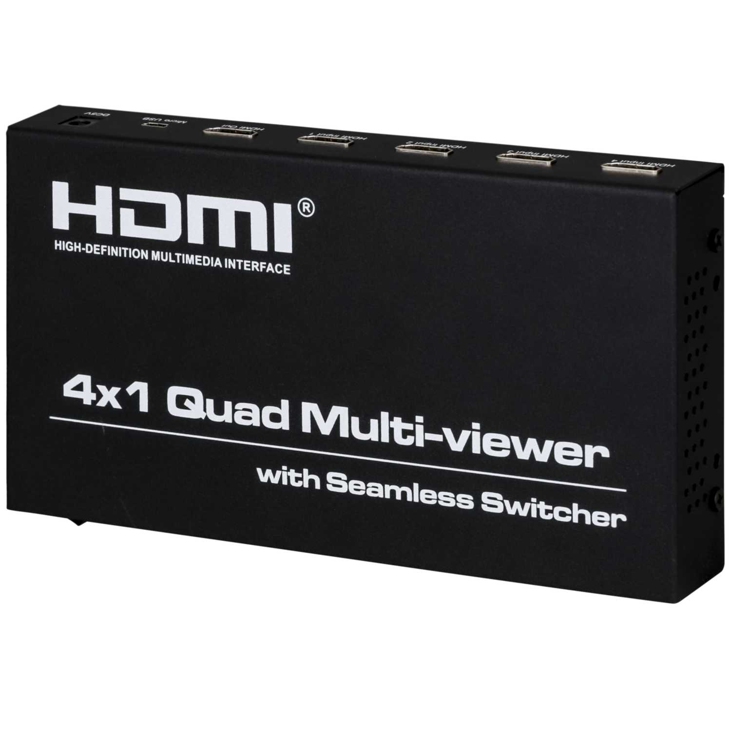 Facina HDMI Quad Splitter / Switcher (VKHDMIQ) CEF