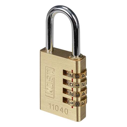 Kasp 40mm Combination Padlock Brass