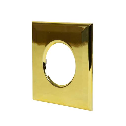 Collingwood Twist and Lock Square Bezel for H2 Pro Downlight Polished Gold (Sold in 1's)