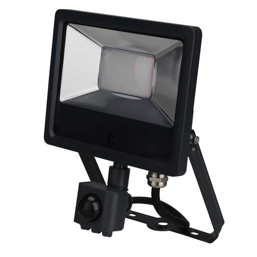 Collingwood 20W LED Tri-Colour Floodlight with PIR Anthracite