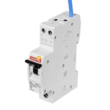 Contactum 32A Single Pole 1 Module C Curve 6kA 30mA Type A RCBO
