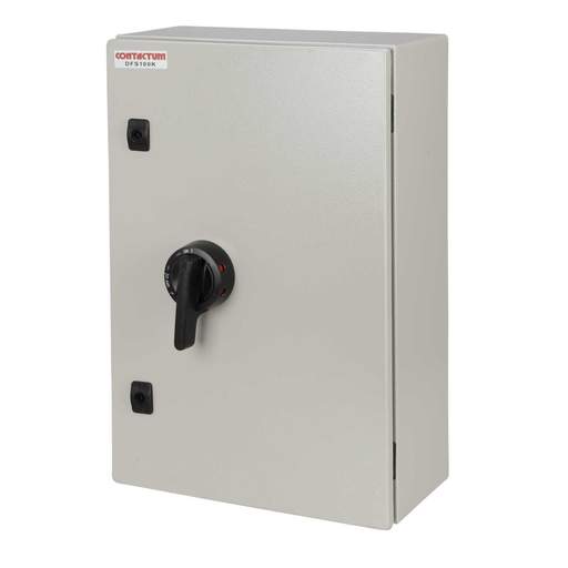 Contactum 100A TP+N Metal Fused Switch