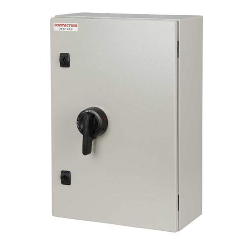 Contactum 125A TP+N Metal Fused Switch