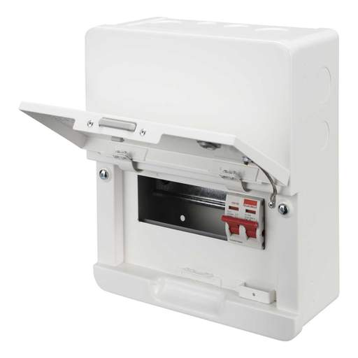 Contactum 6 Way 100A Isolator Incomer Metal Clad Consumer Unit