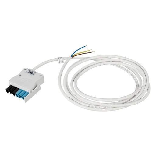CP Electronics Legrand Vitesse 3m 3 Core Luminaire Lead White Plug Black / Blue Coded