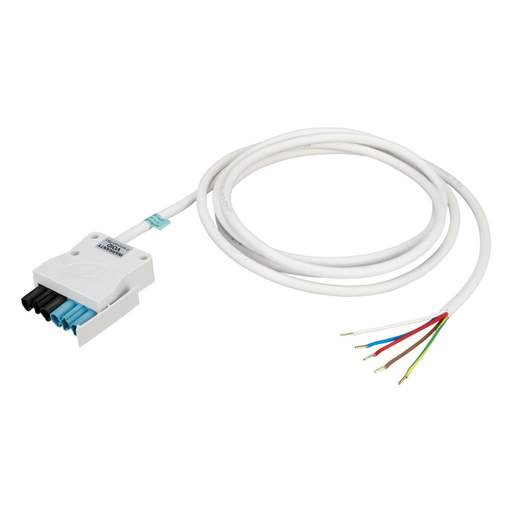 CP Electronics Legrand Vitesse 3m 5 Core Luminaire Lead White Plug Black / Blue Coded