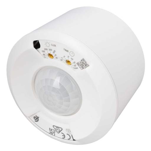 CP Electronics Legrand Green-i Surface Mounted PIR Sensor White IP40