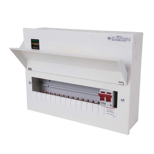 Crabtree Loadstar 14 Way 100A Isolator Incomer Metal Clad Consumer Unit