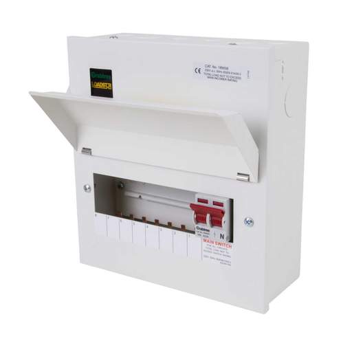 Crabtree Loadstar 8 Way 100A Isolator Incomer Metal Clad Consumer Unit