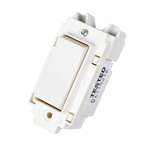 Crabtree 10A 2 Way and Off Retractive Grid Switch