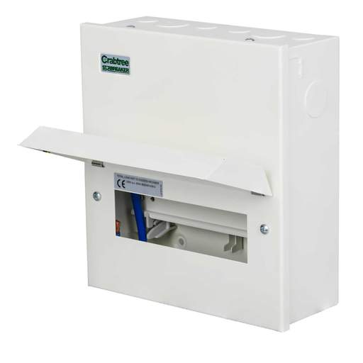 Crabtree Starbreaker 9 Way Metal Clad Consumer Unit (No Incomer)