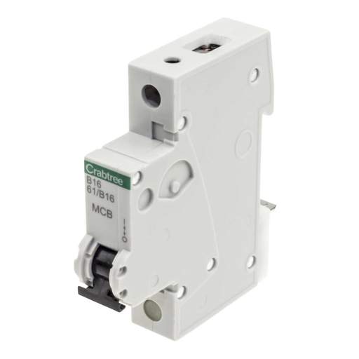 Crabtree Starbreaker 16A Single Pole 6kA B Curve MCB