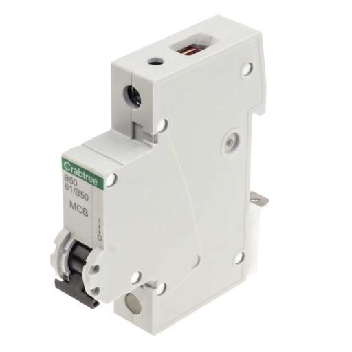 Crabtree Starbreaker 50A Single Pole 6kA B Curve MCB