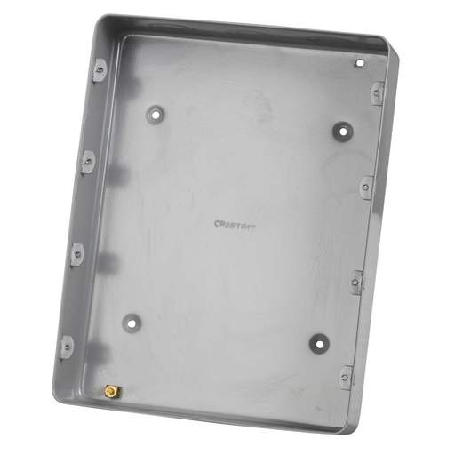 Crabtree 24 Gang Flush or Surface Metal Back Box with Knockouts