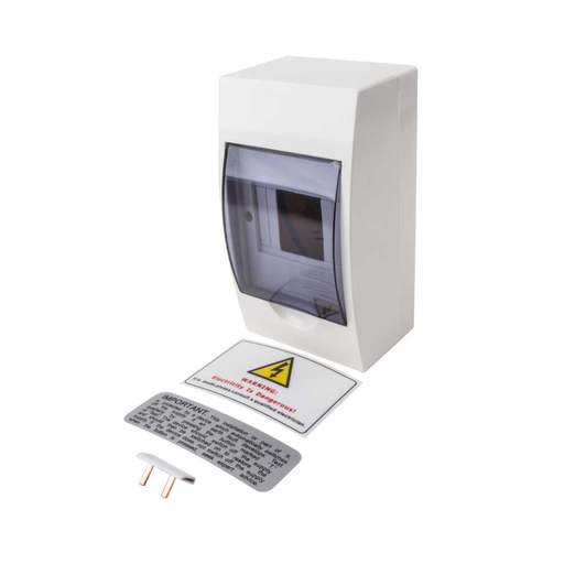 Cudis 4 Way Insulated Enclosure with Cover IP40