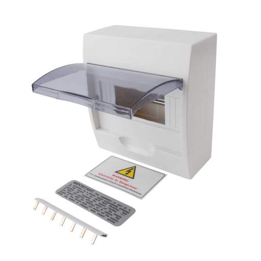 Cudis 8 Way Insulated Enclosure with Cover IP40