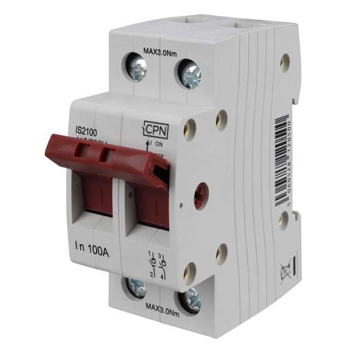 Cudis 100A DP Isolator Incomer