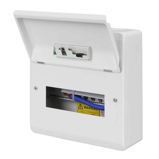 Cudis 8 Way Titan Lumo Metal Clad Consumer Unit (No Incomer)