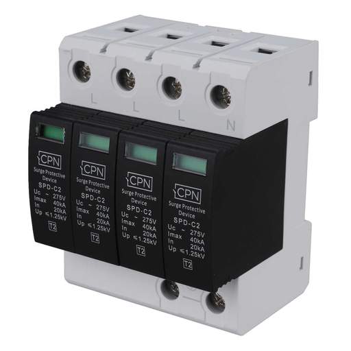 Cudis 40kA 4 Module 4 Pole Type 2 Surge Protector