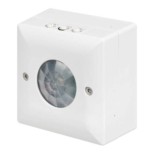 Danlers Ceiling Surface-Mounted Plug-In PIR Occupancy Switch White