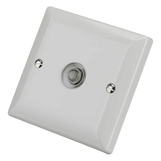 Danlers 3 Wire Plated Time Lag Switch White