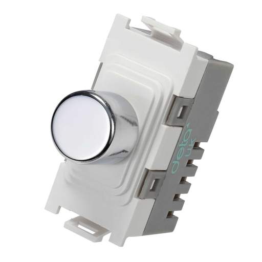 Deta 350W Universal Grid Dimmer White