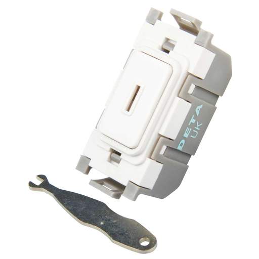 Deta 20A 2 Way Grid Key Switch