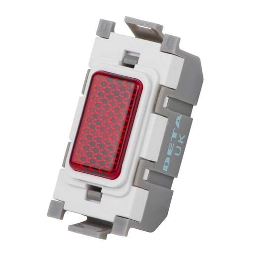 Deta Red Neon Indicator for Grid System
