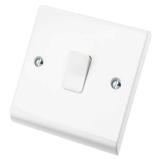Deta 10A 1 Gang 2 Way Light Switch