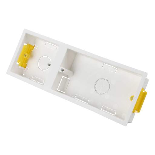 Deta 2 + 1 Gang 35mm Dry Lining Box White